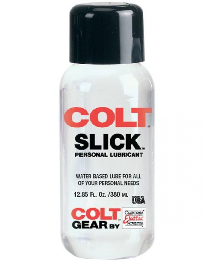 Colt Slick Personal Lubricant 12.85 oz / 380 ml. Water Based 